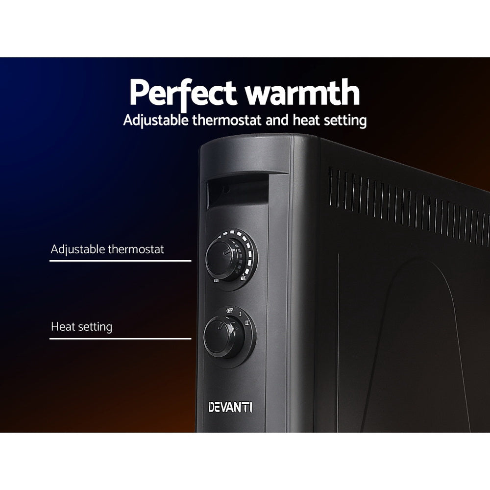 Devanti 2200W Infrared Heater Radiant Heaters metrodealsau
