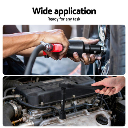 Giantz 30Pc 1/2inches Drive Socket Set Cr-V Steel 8-32mm Workshop Repair