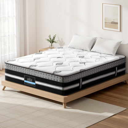 Giselle Bedding Double Mattress 35cm Bed in a Box Pocket Spring Gel Memory Foam