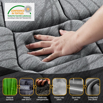 Giselle Bedding 22cm Mattress Medium Firm King