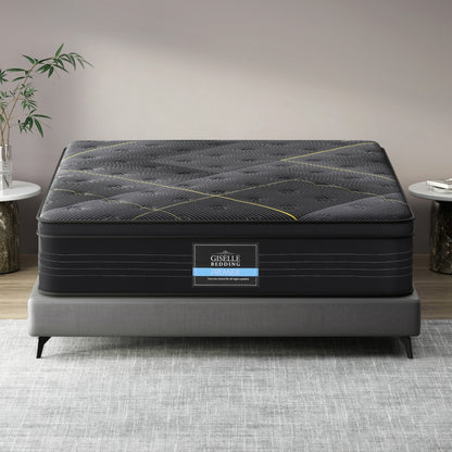 35cm Giselle Mattress Queen Bed Bamboo Pocket Firm Foam