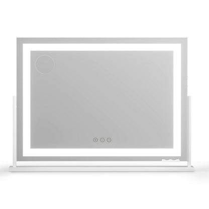 Embellir Makeup Mirror 80x58cm 360～ Rotatable Vanity Mirror with Lights Bright Light Strip Adjustable