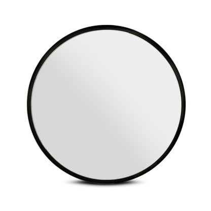 Embellir 2 Wall Mirror Makeup 90cm Home Decor Framed Mirrors Bathroom Round Black