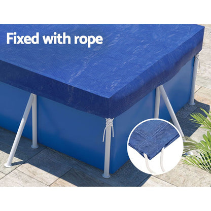 Aquabuddy Pool Cover 3x2m Above-ground Swimming Pool Blanket Blue