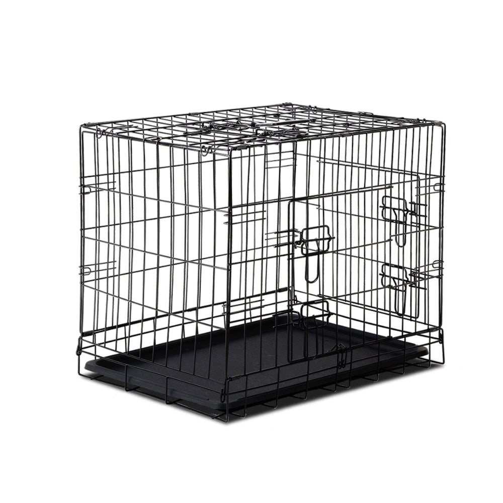 i.Pet 24inches Dog Cage Crate Kennel 3 Doors