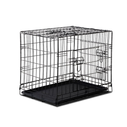 i.Pet 24inches Dog Cage Crate Kennel 3 Doors