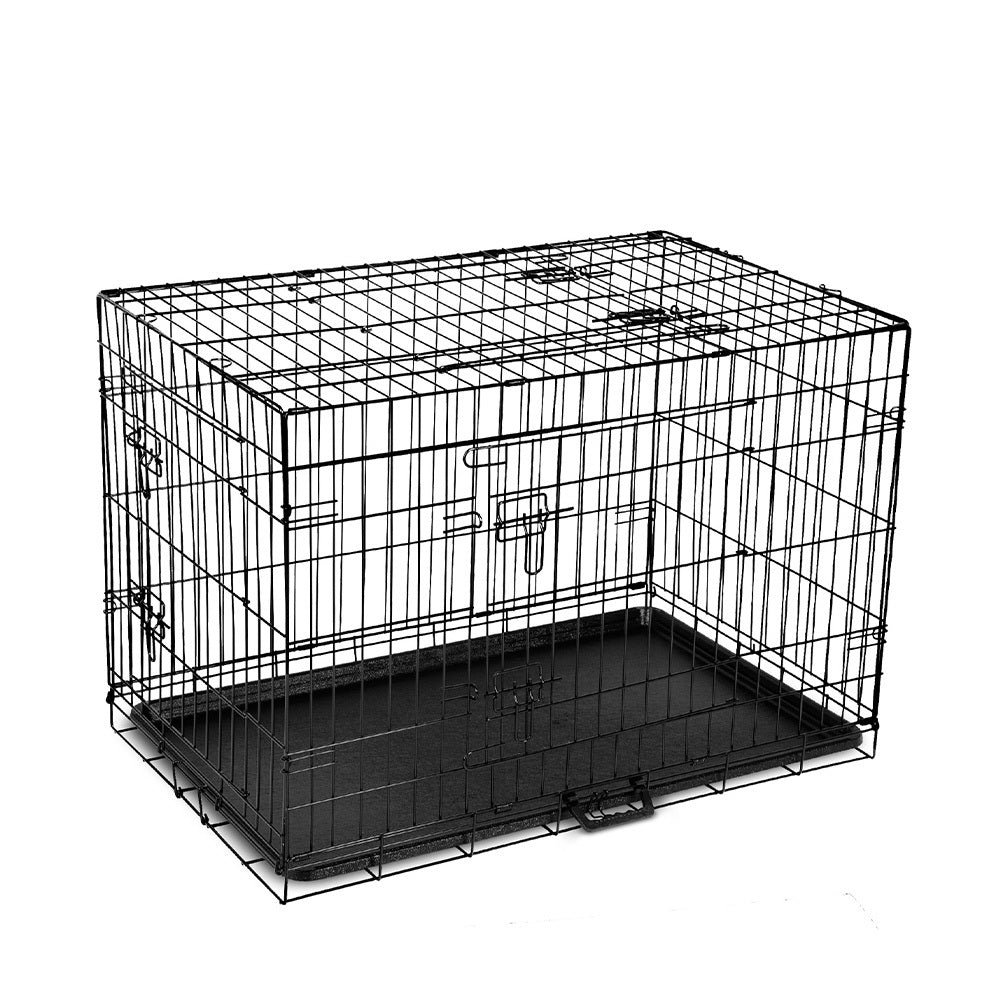 i.Pet 36inches Dog Cage Crate Kennel 3 Doors