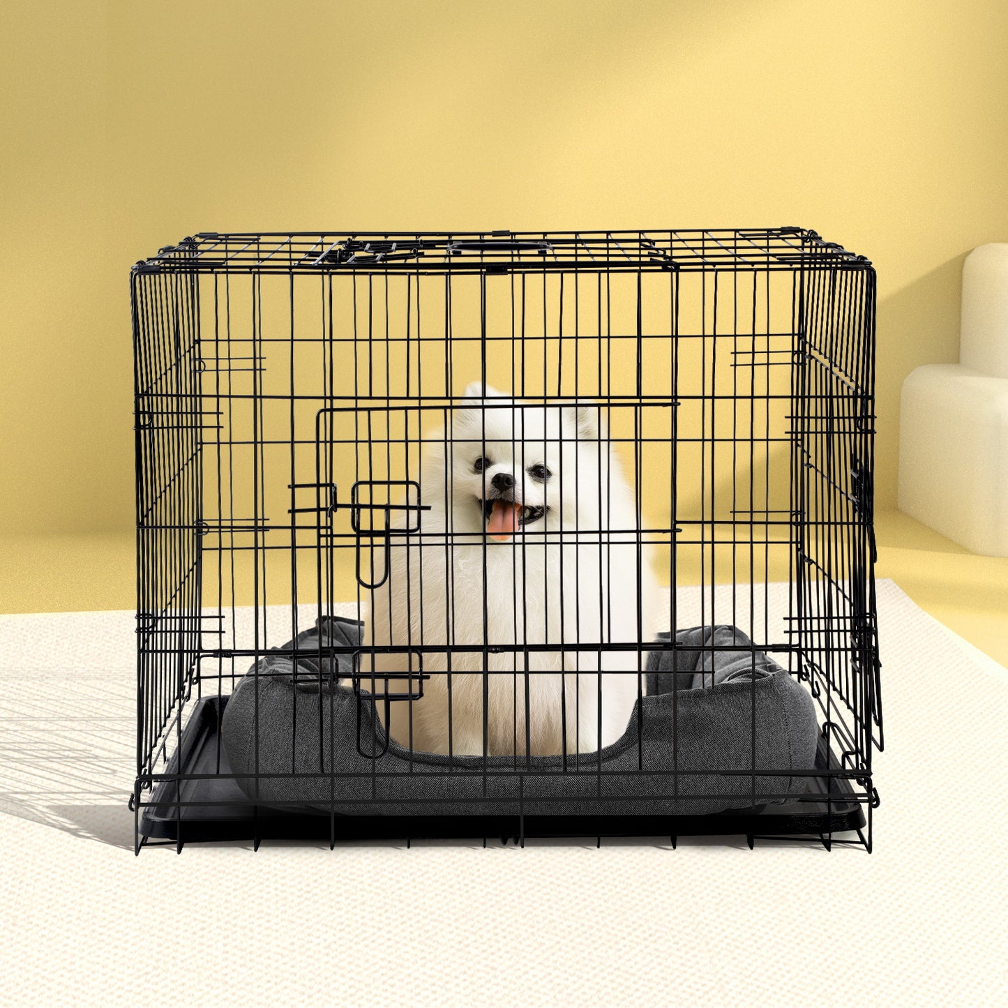i.Pet 36inches Dog Cage Crate Kennel 3 Doors