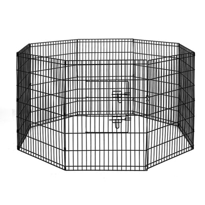 i.Pet 36inches 8 Panel Dog Playpen Pet Fence Exercise Cage Enclosure Play Pen