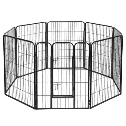 i.Pet 40inches 8 Panel Dog Playpen Pet Exercise Cage Enclosure Fence Play Pen