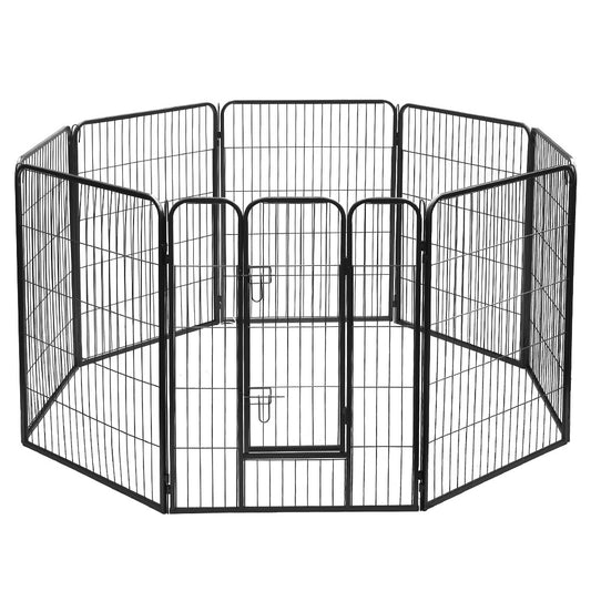 i.Pet 40inches 8 Panel Dog Playpen Pet Exercise Cage Enclosure Fence Play Pen