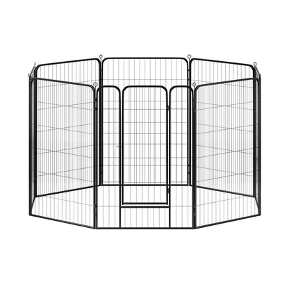 i.Pet Pet Dog Playpen 48inches Enclosure 8 Panel Cage Kennel Puppy Fence Play Pen