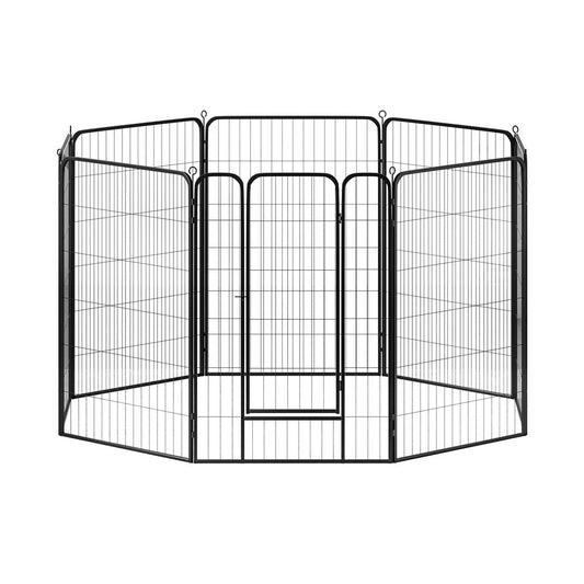 i.Pet Pet Dog Playpen 48inches Enclosure 8 Panel Cage Kennel Puppy Fence Play Pen