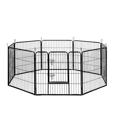 i.Pet 32inches 8 Panel Dog Playpen Pet Exercise Cage Enclosure Fence Play Pen