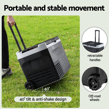 Portable Fridge 30L Bar Fridges Camping Freezer 12V/24V/240V