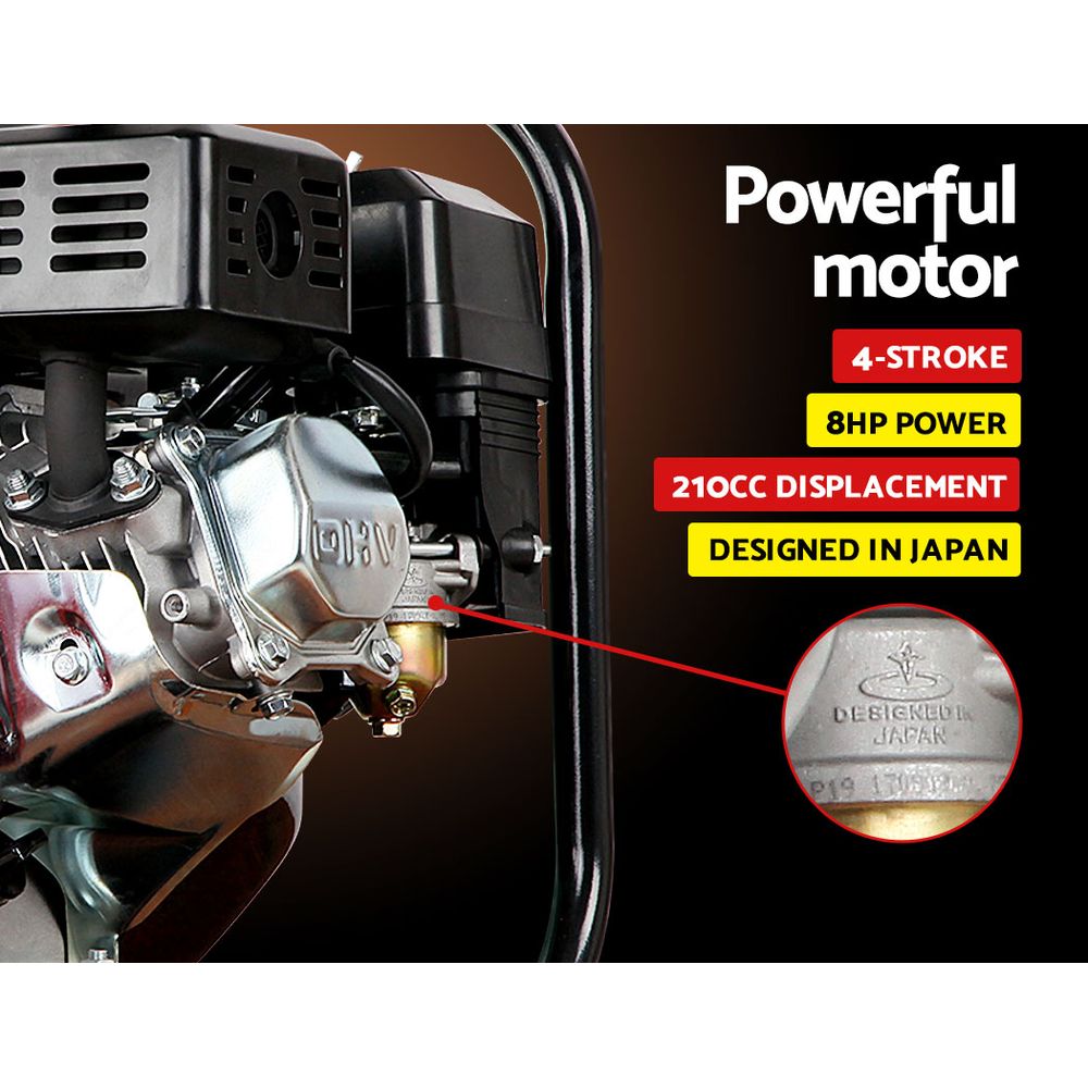 Giantz Petrol Water Pump 2inches High Flow Transfer Fire Fighting Irrigation