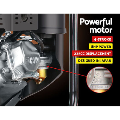 Giantz Petrol Water Pump 2inches Transfer High Flow Fire Fighting Irrigation