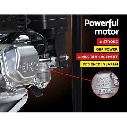 Giantz Petrol Water Pump 3inches High Flow Transfer Fire Fighting Irrigation