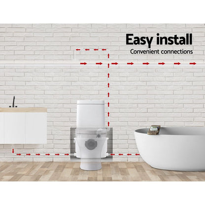 Giantz Macerator Sewerage Pump Waste Water Marine Toilet Disposal Unit Clean