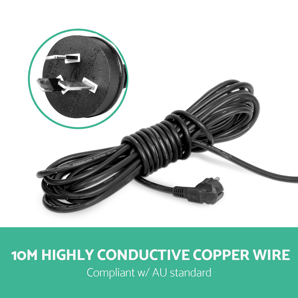 Giantz 1800W Max. Submersible Dirty Water Pump Bore Tank Well Steel Automatic