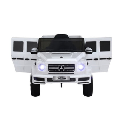 Kids Ride On Car Licensed G500 Electric Toys Horn Remote 12V White