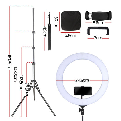 Embellir Ring Light 14inches Tripod Stand