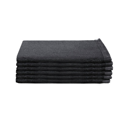 Instahut Shade Cloth Sun Shade Fabric Patio UV Resistant Black 10x2m