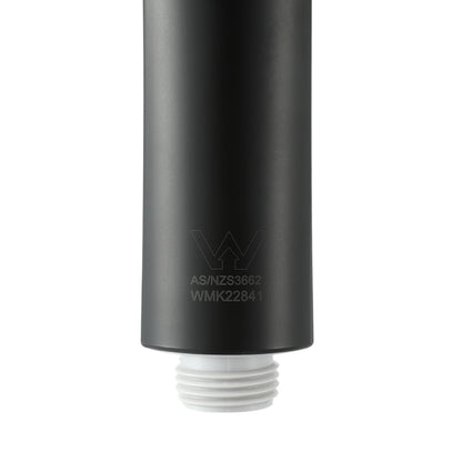 Handheld Shower Head 4.5inches High Pressure 5 Modes Poweful Round Black