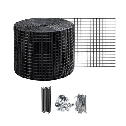 Gardeon 20cm x 30M Solar Panel Bird Guard Mesh Critter Guard Roll Kit with Rust-Proof PVC Coating metrodealsau