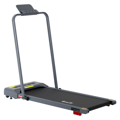 Everfit Treadmill Electric Walking Pad Incline Under Desk 380mm Grey