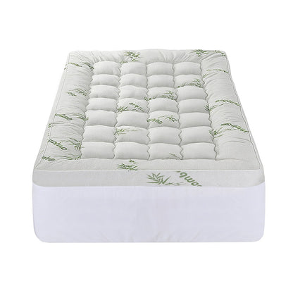Giselle Mattress Topper 11cm Pillowtop toppers Bamboo King Single