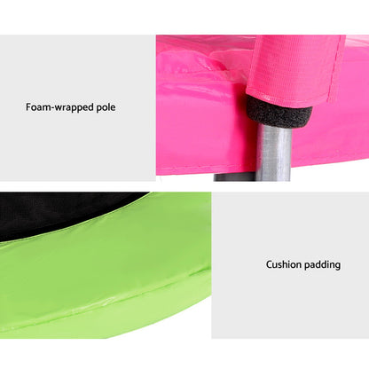 Everfit 6ft Kids Round Trampoline Rebounder