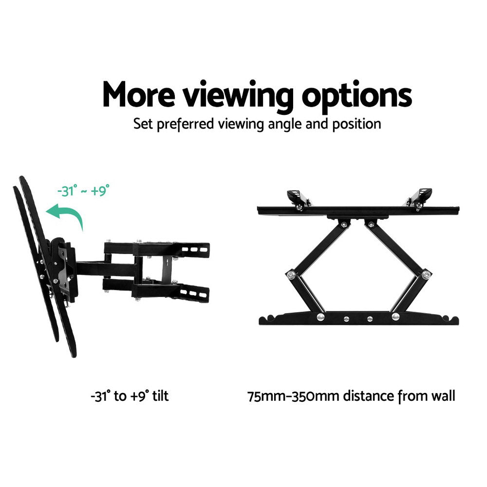 Artiss TV Wall Mount Bracket for 23inches-55inches LED LCD Full Motion Dual Strong Arms