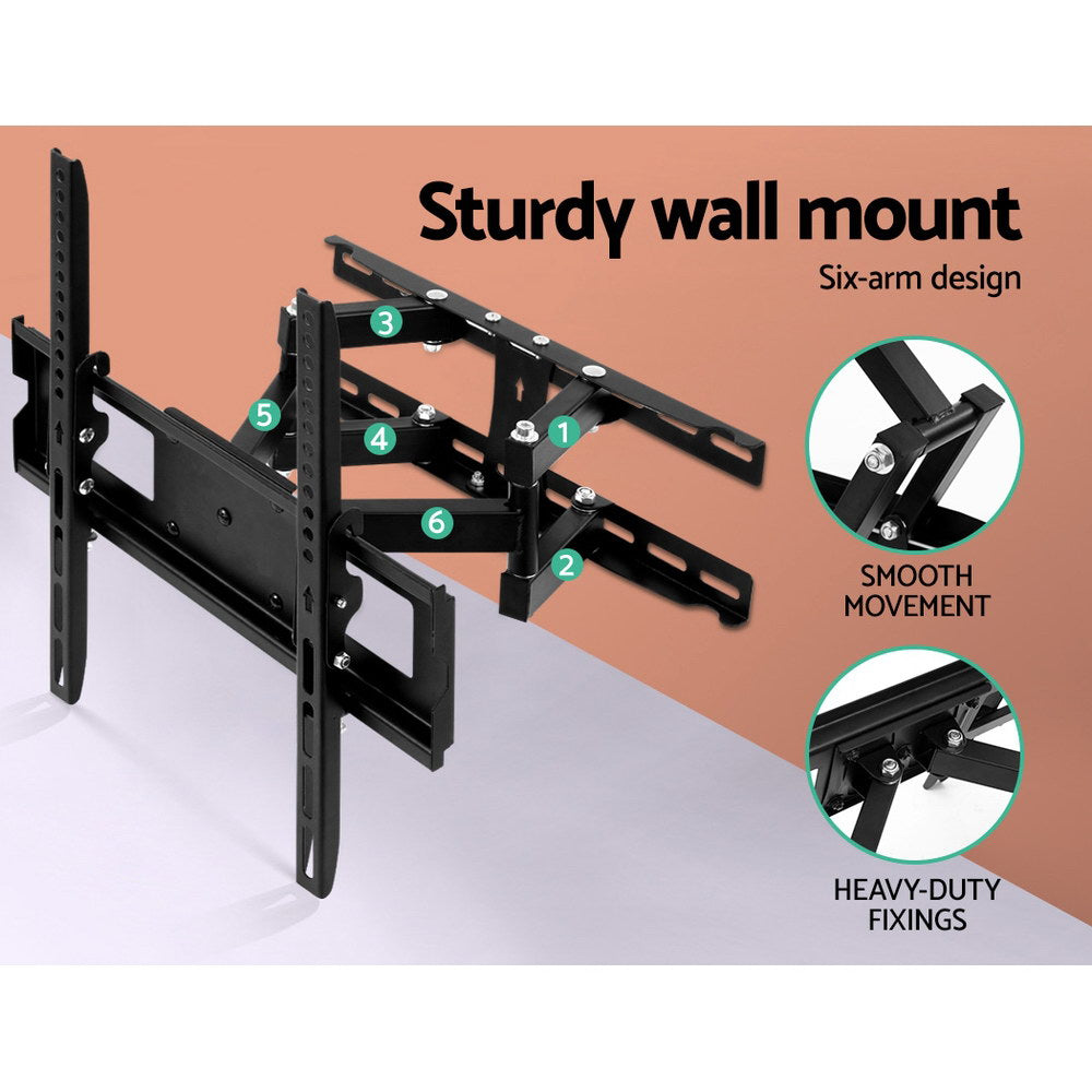 Artiss TV Wall Mount Bracket for 23inches-55inches LED LCD Full Motion Dual Strong Arms