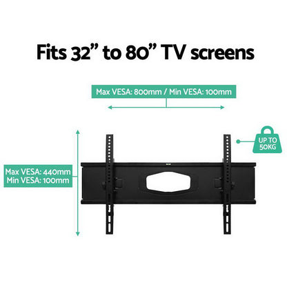 Artiss TV Wall Mount Bracket for 32inches-80inches LED LCD Full Motion Dual Strong Arms