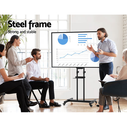 Artiss Mobile TV Stand for 23inches-65inches TVs Mount Bracket Portable Solid Trolley Cart