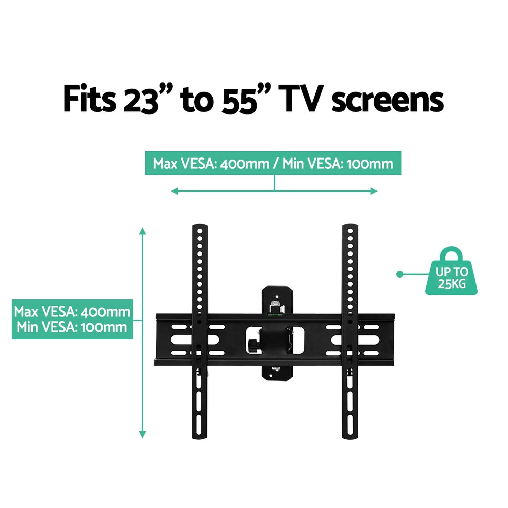 Artiss TV Wall Mount Bracket for 23inches-55inches LED LCD TVs Full Motion Strong Arms