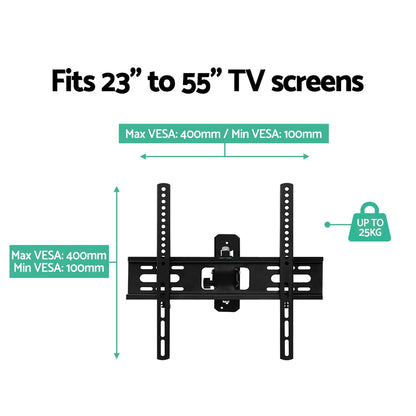 Artiss TV Wall Mount Bracket for 23inches-55inches LED LCD TVs Full Motion Strong Arms