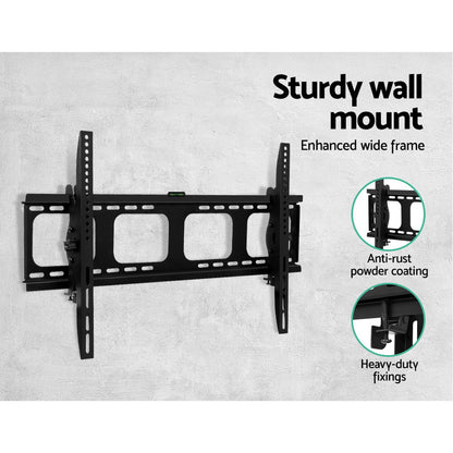 Artiss TV Wall Mount Bracket for 42inches-90inches LED LCD TVs Tilt Slim Flat Low Profile