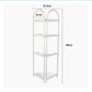 Shower Corner Shelf White Caddy Bathroom Shelves Organiser Bath Storage Rack 4