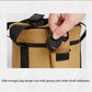 Portable Outdoor Kitchen Utensil Organizer,Waterproof Camping Cookware Storage Bag, Smoke Gray-Size L