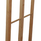 CARLA HOME Bamboo Towel Bar Holder Rack 3-Tier Freestanding for Bathroom and Bedroom