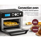 Devanti 20L Air Fryer Convection Oven Oil Free Fryers Kitchen Cooker Accessories Black