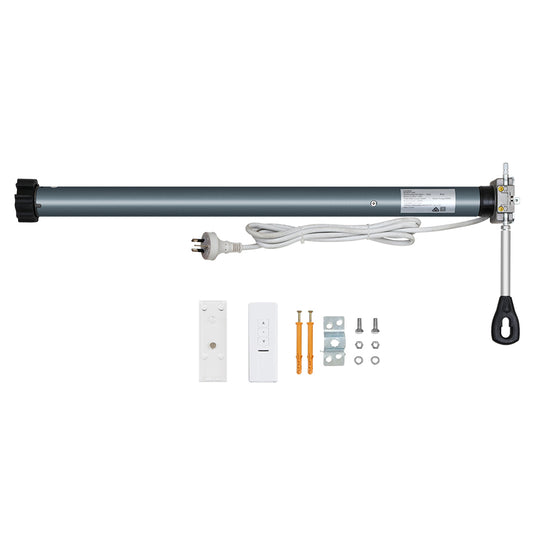 Instahut 240V Replacement Motor w/ remote 40NM Folding Arm Awning Outdoor Blind