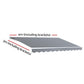 Instahut Motorised 4x3m Folding Arm Awning - Pearl Grey