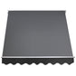 Instahut 2.1m x 2.1m Retractable Fixed Pivot Arm Awning - Grey