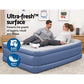 Bestway Queen Air Bed Inflatable Mattress Sleeping Mat Battery Built-in Pump