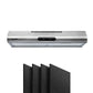 Comfee Rangehood 600mm Stainless Steel Kitchen Canopy With 4 PCS filter Replacement