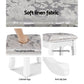 Artiss Dressing Table Stool Bedroom White Make Up Chair Fabric Furniture