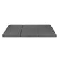 Giselle Bedding Double Size Folding Foam Mattress Portable Bed Mat Dark Grey
